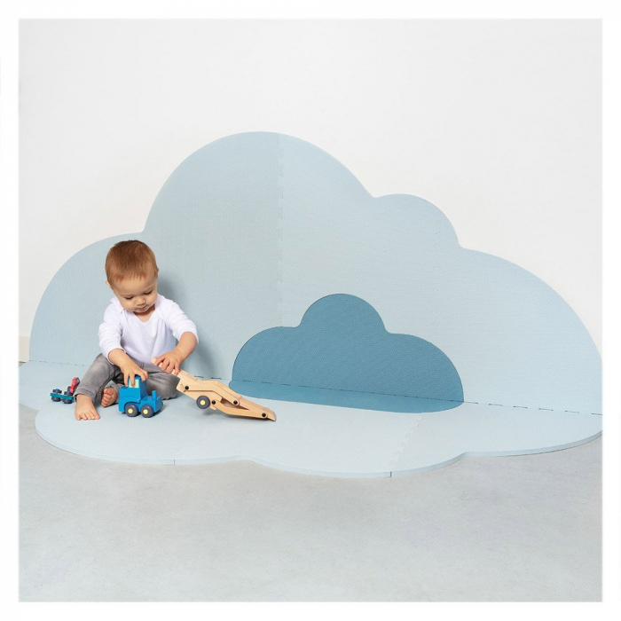 Saltea de joaca din spuma, Norisorul albastru, 175 cm [3]