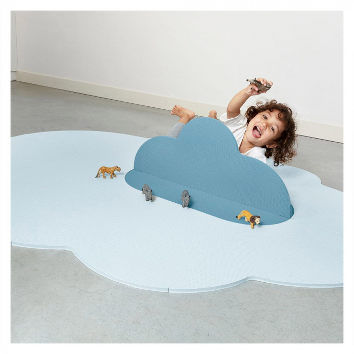 Saltea de joaca din spuma, Norisorul albastru, 175 cm [4]