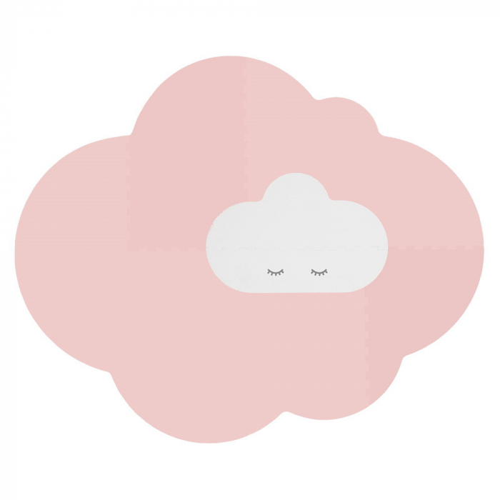 Saltea de joaca din spuma, Norisorul roz, 175 cm [1]