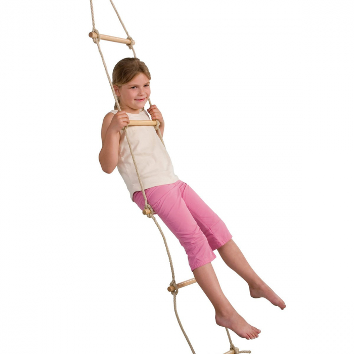 Scara cu trepte de lemn PP 2,5 m (1,80 m) 5 trepte [7]
