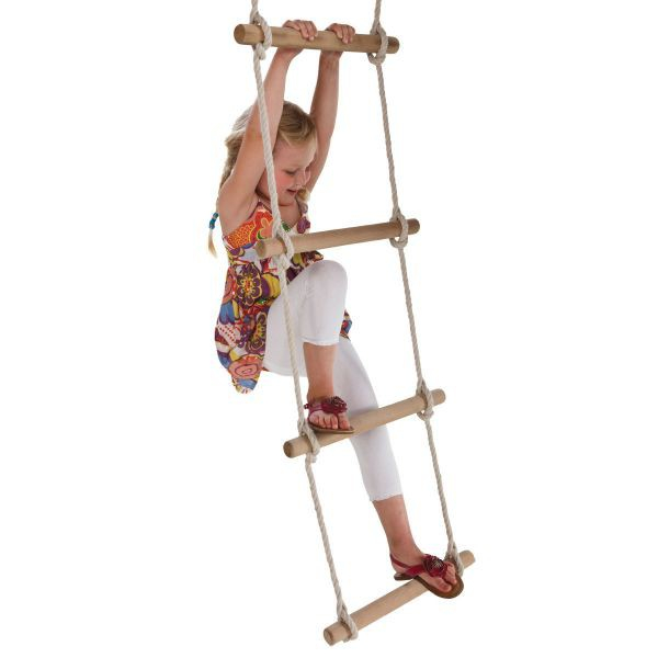 Scara De Catarat Din Sfoara Wooden Rungs Cu 5 Trepte KBT [2]