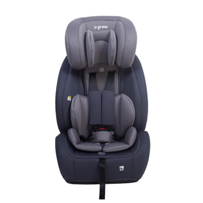 Scaun auto 76-150CM(15M-12Y), R129, isofix si top tether, gri, U-Grow [4]