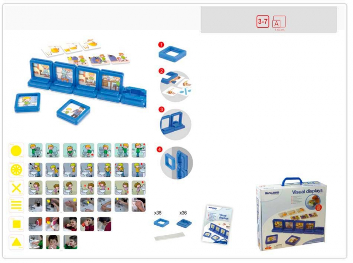 Secvente temporale Igiena personala Miniland [4]