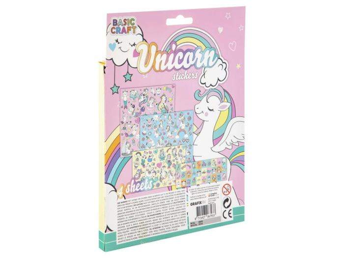 Set 100 abtibilduri cu unicorni [2]