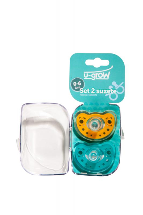 Set 2 Suzete Silicon 0-6 Luni [3]