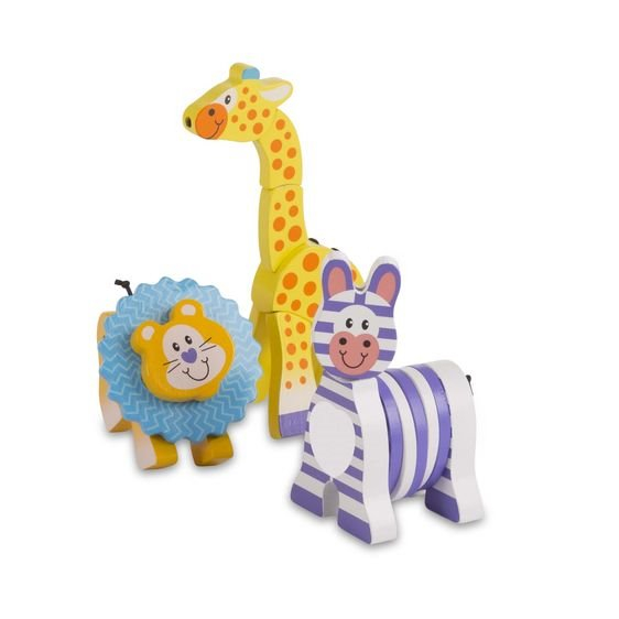 Set 3 jucarii pentru motricitate Safari - Melissa & Doug [2]