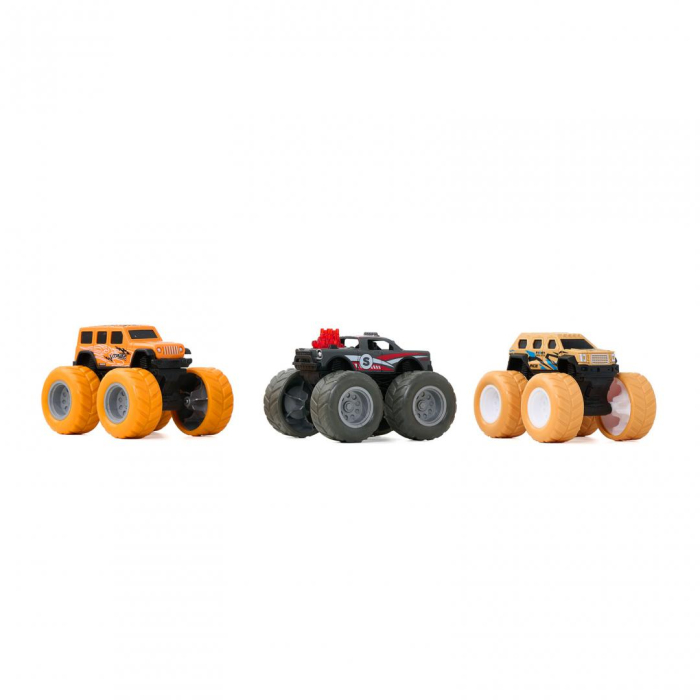 SET 3 MASINI OFF-ROAD-360 DE GRADE, MOMKI [3]