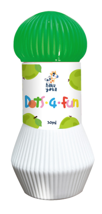 Set 5 carioci lavabile Dots4Fun - parfum de fructe, Haku Yoka [7]