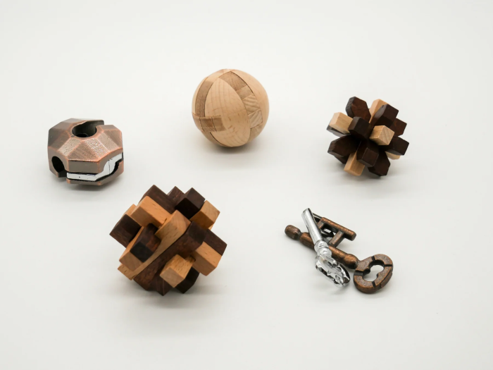 Set 5 jocuri logice IQ inspirate din civilizații antice - Curated Collection [2]