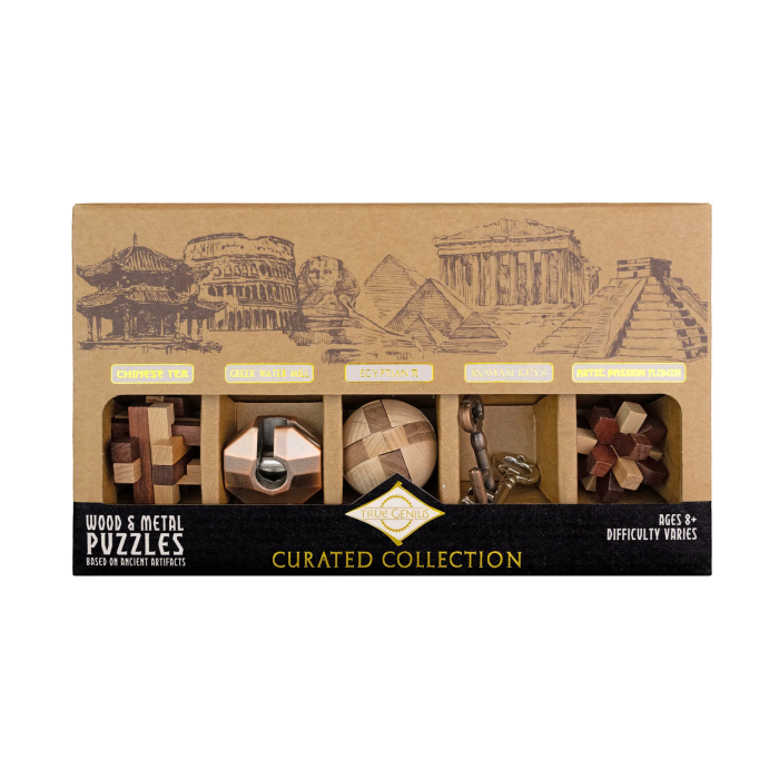 Set 5 jocuri logice IQ inspirate din civilizații antice - Curated Collection [10]