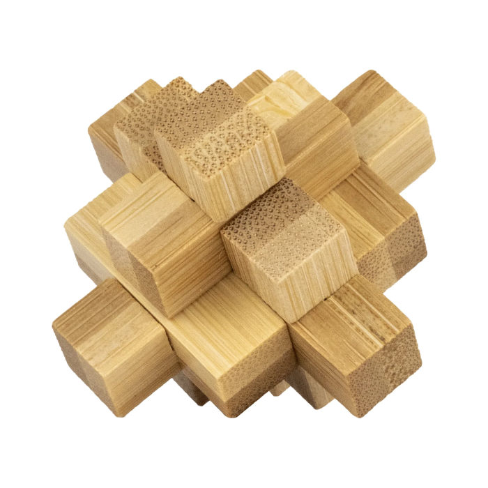 Set 6 jocuri logice IQ din bambus - Ecological 6 Pack [4]