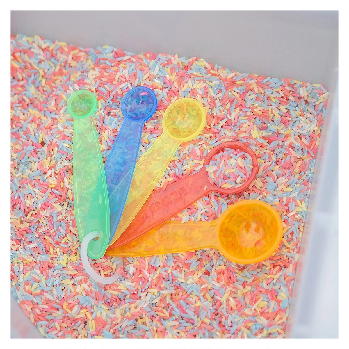 Set 6 linguri colorate pentru masurare [3]