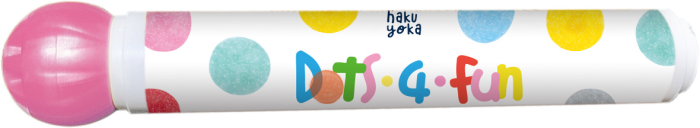 Set 8 carioci lavabile Dots 4 Fun - culori perlate [12]