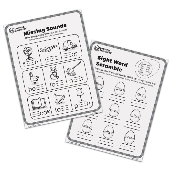 Set activitati educative - Invat suntele & citesc (lb.engleza) [3]