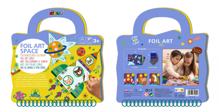 Set Arta cu folie - Spatiu [3]