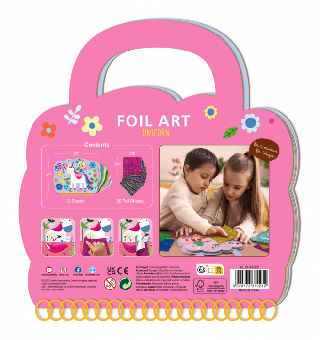 Set Arta cu folie - Unicorn [3]