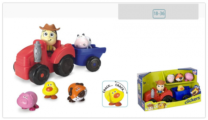 Set Baby Tractor Miniland [2]