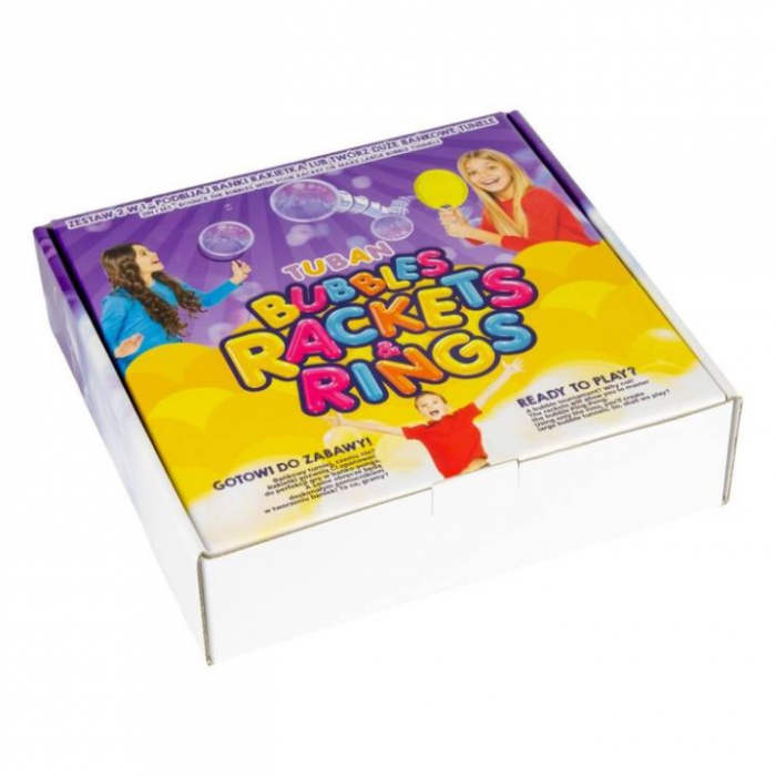 Set Baloane de sapun gigante - Rachete si Inele + solutie [3]