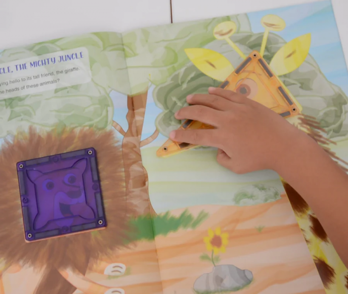 Carte cu activitati pentru seturile magnetice de constructie [3]