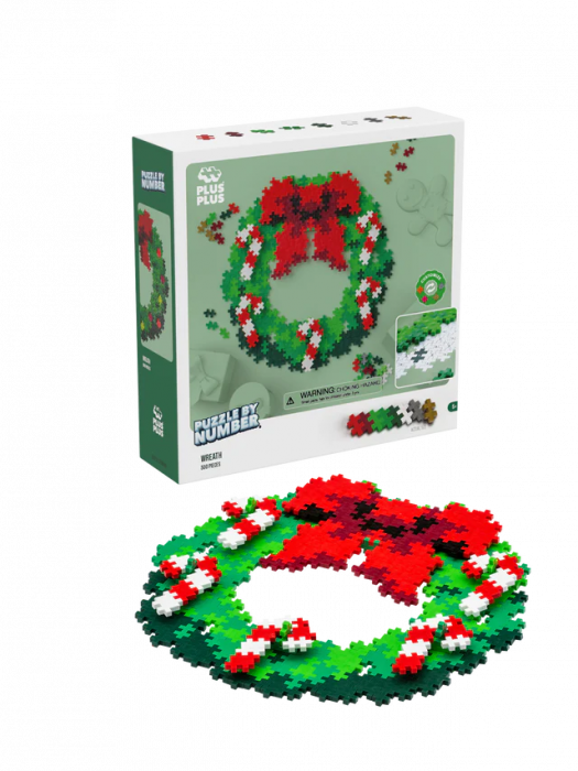 Set constructie Plus-Plus, 500 piese mici, Craciun [2]