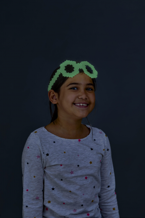Set constructie educativ Plus-Plus Glow in the Dark, 3000 piese pentru activitati STEM si dezvoltare creativa [3]