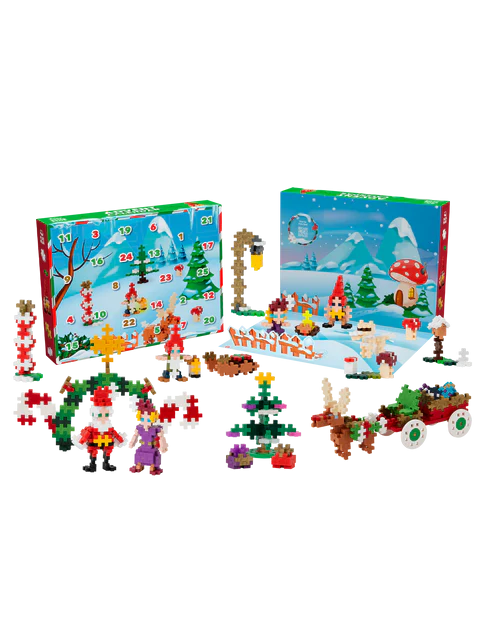 Set constructie Plus-Plus, Calendar Advent - Lumea lui Mos Craciun [3]