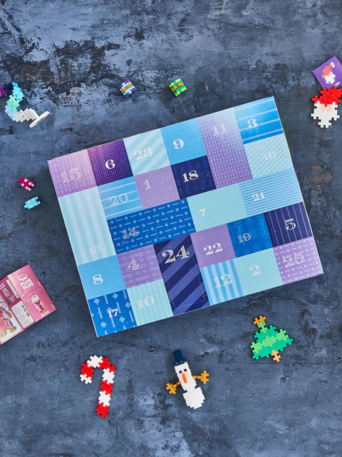 Set constructie Plus-Plus, Calendar Advent - Moș Crăciun și Aurora Boreală [6]