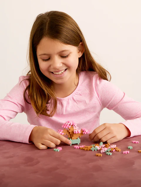 Set constructie Plus-Plus, PLANTE - Bonsai roz [4]