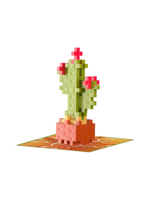 Set constructie Plus-Plus, PLANTE - Cactus [3]