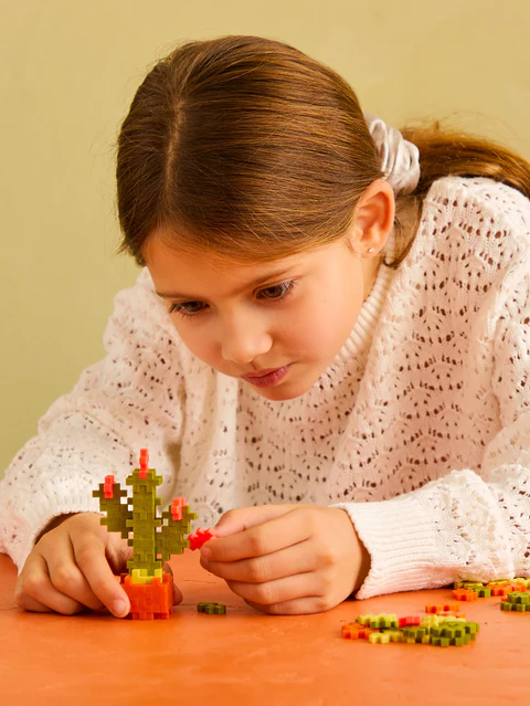 Set constructie Plus-Plus, PLANTE - Cactus [4]