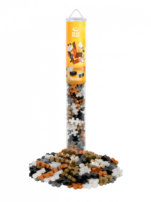 Set constructie Plus-Plus, tub 100 piese, Comori [3]