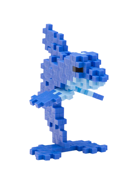 Set constructie Plus-Plus, tub 100 piese, Delfin [2]