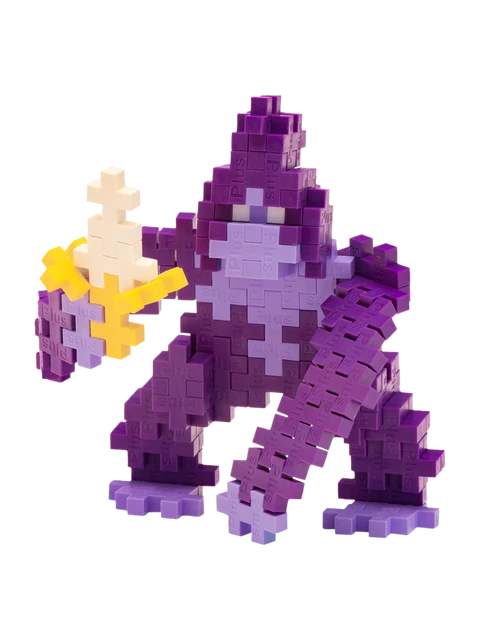 Set constructie Plus-Plus, tub 100 piese, Maimuta [2]