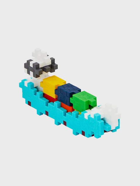 Set constructie Plus-Plus, tub 100 piese, Nava-container [3]