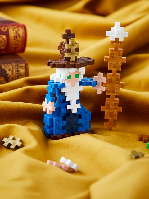 Set constructie Plus-Plus, tub 100 piese, Vrajitor [2]