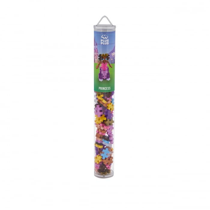 Set constructie Plus-Plus, tub 100 piese, Printesa [1]