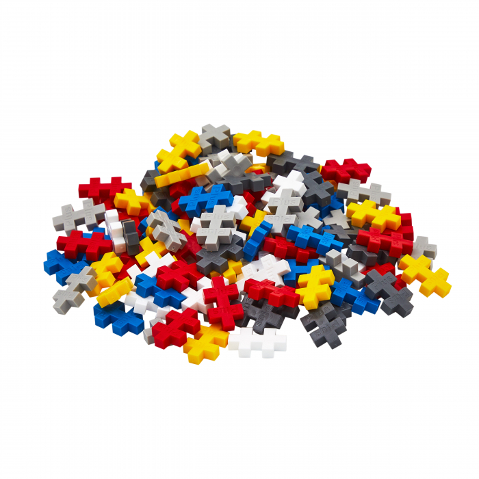 Set constructie Plus-Plus, tub 100 piese, Robot mecanic [4]