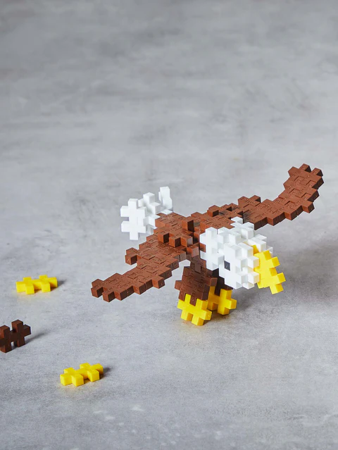 Set constructie Plus-Plus, tub 100 piese, Vultur [4]