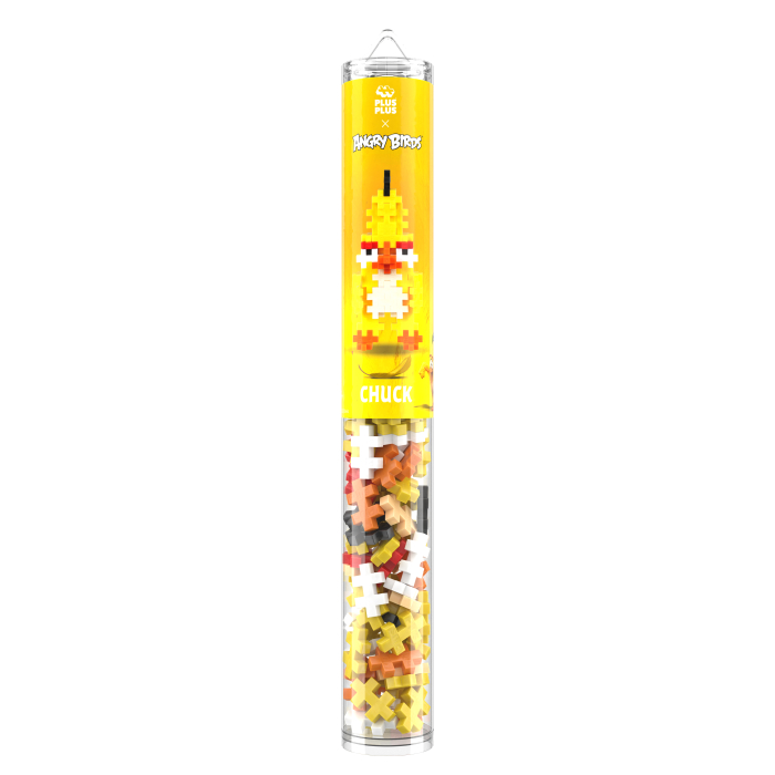 Set constructie Plus-Plus, tub 110 piese, Angry Birds CHUCK [2]