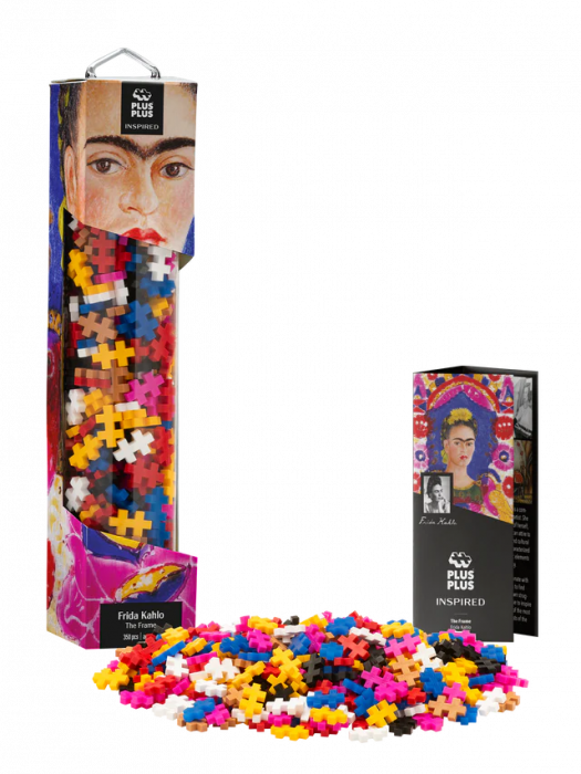 Set constructie Plus-Plus, tub creare tablou, Inspirat de Frida Kahlo [4]