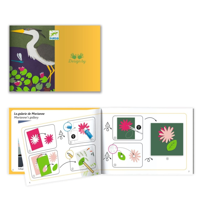 Set creativ 3D din hârtie, Djeco [5]