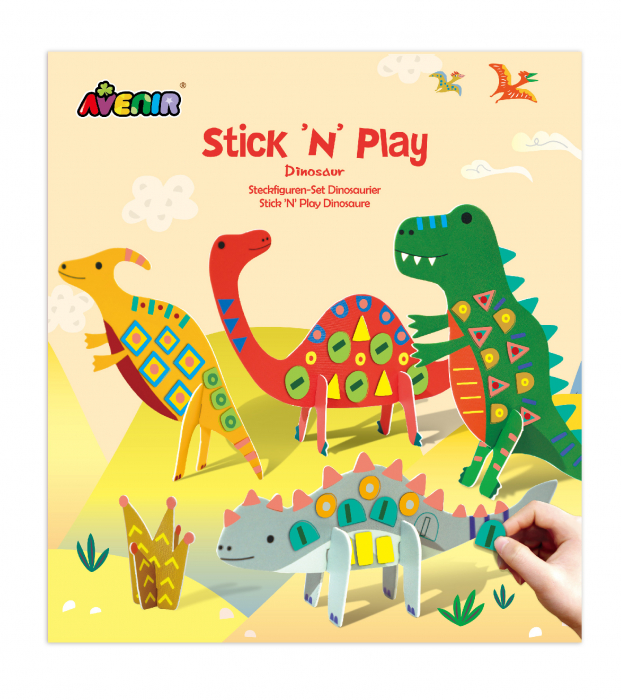 Set creativ 4 in 1 - Dinozauri [11]