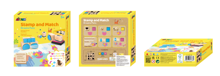 Set creativ cu stampile - Animale [11]