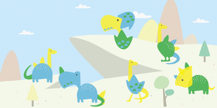 Set creativ cu stampile - Dinozauri [11]