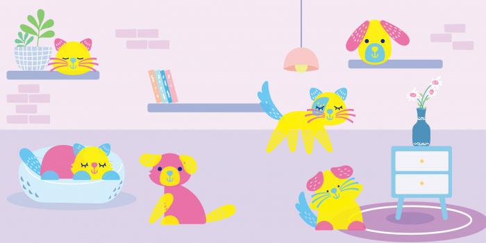 Set creativ cu stampile - Animale [9]