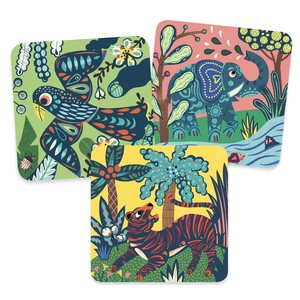 Set creativ de razuit Djeco, Animale mari pentru cei mici [4]