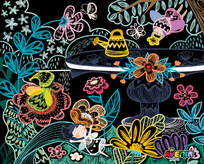 Set creativ de razuit - Zane in miscare [2]