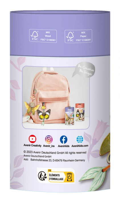 Set creativ din lemn - breloc Carabus, colectia Creatii Naturale [3]