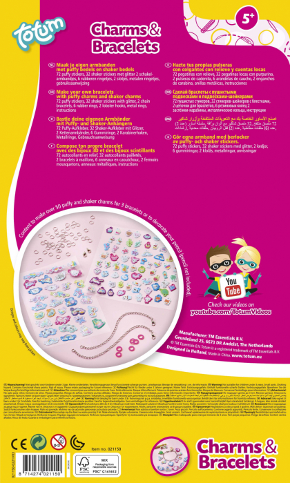 Set creativ DIY Bratari cu pandantive [6]