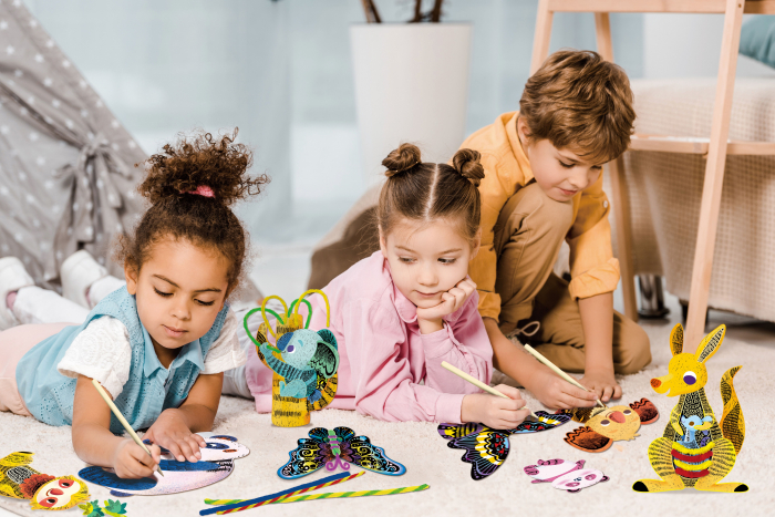 Set creativ XXL de razuit - Craft 'N' Play Box [2]